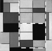 Piet Mondrian  Composition A 1920 Diagram